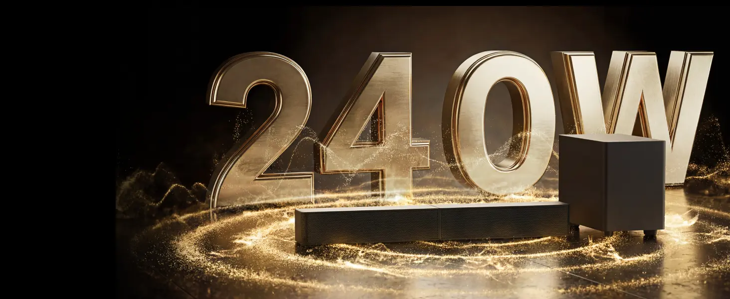 ULTIMEA Poseidon M30 Barra de Sonido 2.1