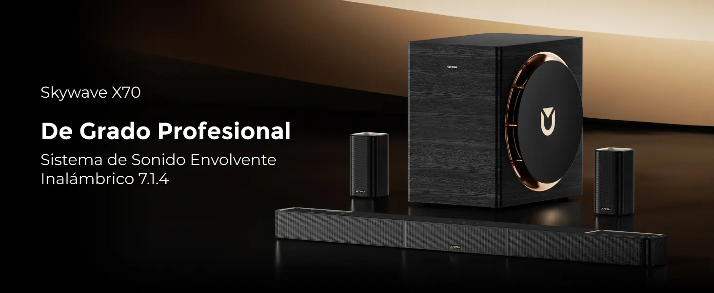 ULTIMEA Skywave X70 Barra de Sonido 7.1.4