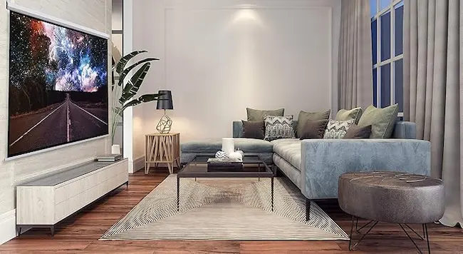 Ver Celexon Basic eléctrica Pantalla motorizada óptima para Cine en casa