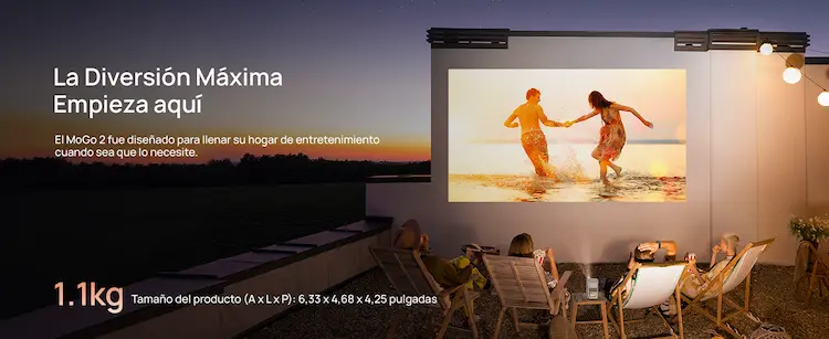 Ver XGIMI MoGo 2 Mini Proyector Portátil