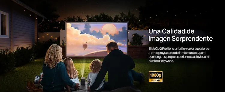 Ver XGIMI MoGo 2 Pro 1080P Mini Proyector Portátil
