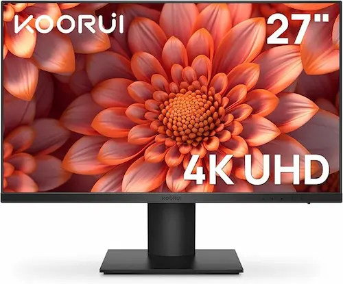KOORUI Monitor 27" 4K UHD