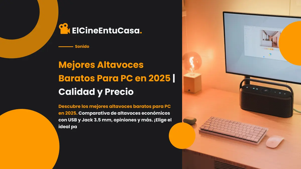 Imagen Destacada del artículo Mejores Altavoces Baratos Para PC en 2025 | Calidad y Precio